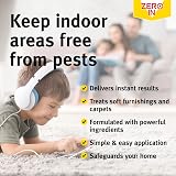Zero In AMZ026 Home Flea Killer Aerosol Twinpack 300ml Green view 5
