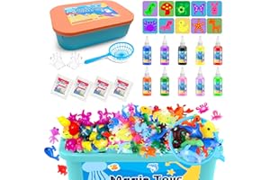 TOYLFORT Fairy Aqua Water Gel Kit – Magic Toys Water Pets DIY Squishy Maker Set - Easter Craft for Kids 4-8 - Fun Arts & Crafts Gift for Boys & Girls Create Your Own 3D Squishies