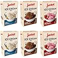 Junket Ice Cream Mix Bundle - 2 Vanilla, 2 Chocolate, 2 Strawberry (6 Total)