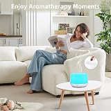 Trace 300ML Essential Oil Diffuser with Remote, 7 LED Lights, 4 Timers view 3