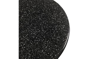 Black Coarse Sanding Sugar Sprinkles for Baking, Edible Sparkling Sugar Crystals for Cake Decorating, Cookie, Cupcake Toppers