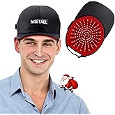 Red Light Therapy for Hair Growth: Cordless Red Light Heating Cap with 2000mAh Rechargeable Battery, Portable Care Tool for Home Use for Men & Women