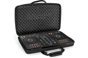 Lightweight Molded Hard Storage Case Fits for DDJ-FLX4 / DDJ-400 / DDJ-SB3 SB2 or DDJ-RB 2-Channel Controller
