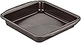 Circulon Nonstick Bakeware Nonstick Baking Pan / Nonstick Cake Pan, Square - 9 Inch, Brown