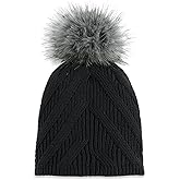 Spyder Women's Royal Pom Lined Ski Beanie