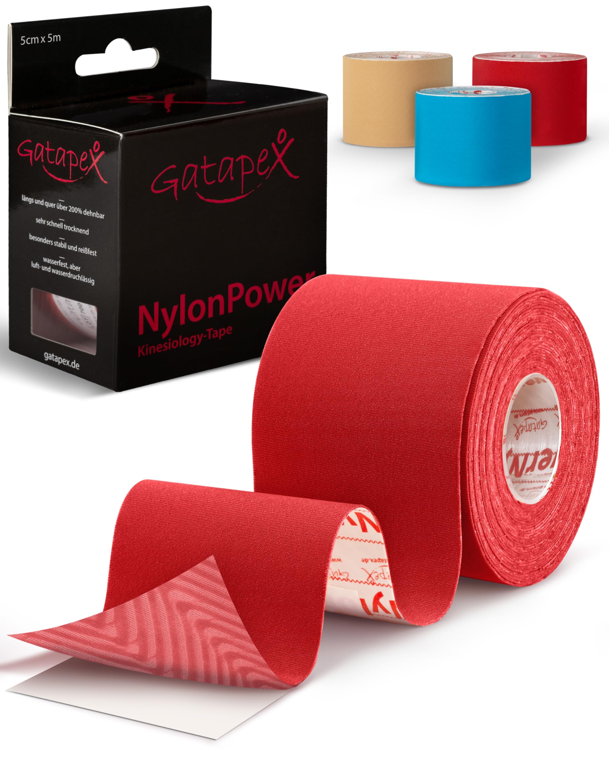 Gatapex Nylon Power Physiotape for Kinesiology and Power Taping