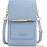 Women's Touch Screen Mobile Phone Messenger Bag, 2026 Anti Touchscreen Crossbody Phone Purse for Women,Anti-Theft Leather Bag
