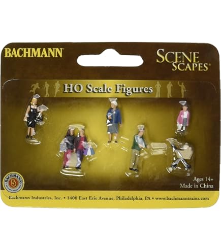 Divers - Figurines Déménageurs - Woodland Scenics - 1/43 - Autos Miniatures