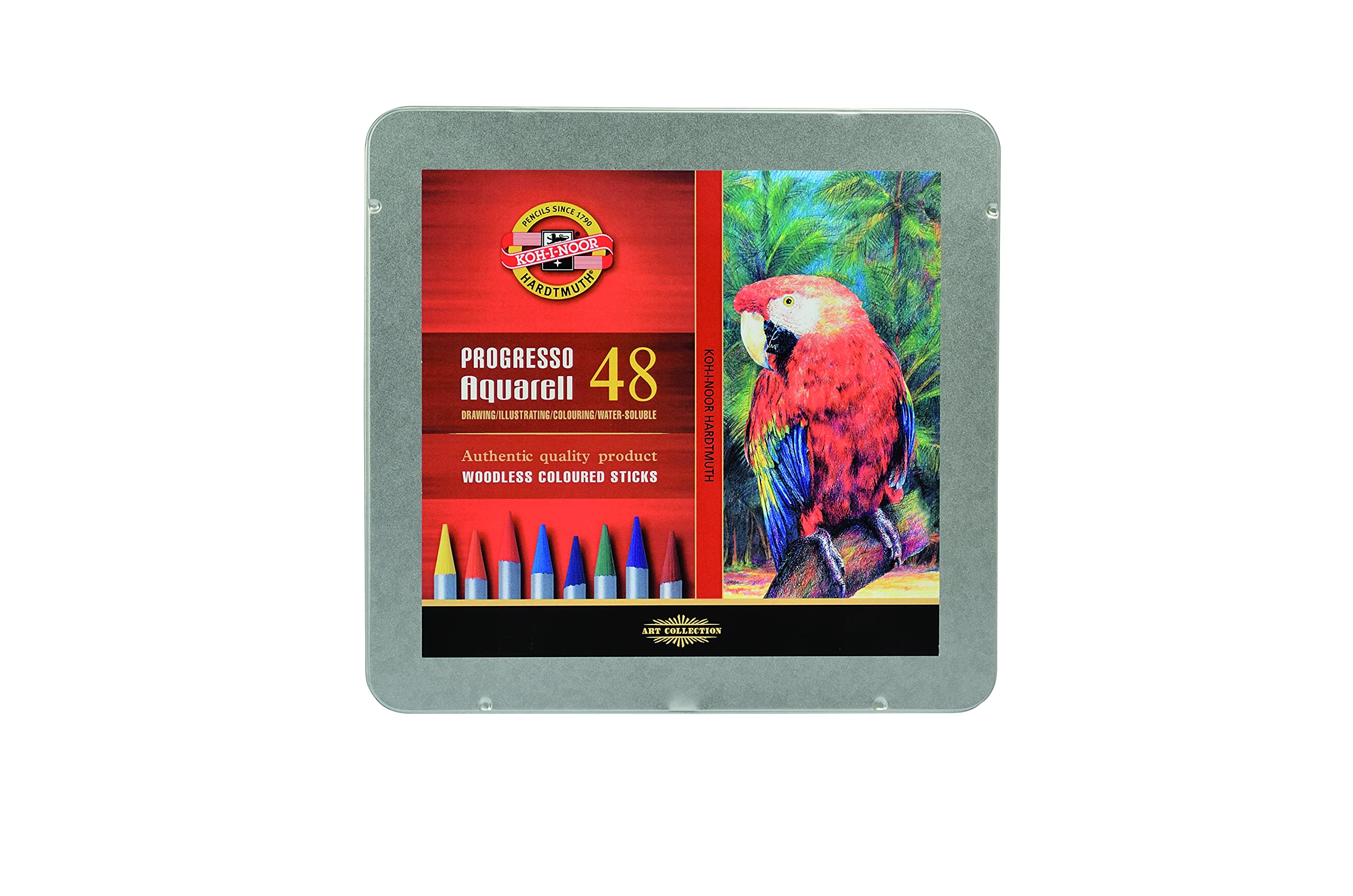 Photo 1 of KOH-I-NOOR Progresso Woodless Aquarell Coloured Pencils (Set of 48)