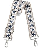 LVYOUME Crossbody Straps for Purses Silver Hardware Purse Strap Wide Shoulder Strap