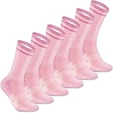 MERIWOOL 3 Pairs Merino Wool Midweight Hiking Crew Socks for Men and Women with Snug Calves –Moisture-Wicking Cushioned Socks