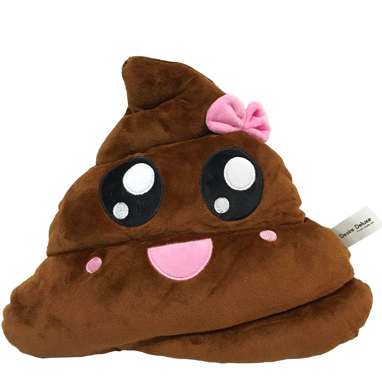 Desire Deluxe Poo Emojis Cushions Soft Emoticon Stuffed Plush Toy for