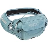 EVOC Hip Pack Pro E-Ride 3 Waist Bag for E-Bike Tours &amp; Trails (3L Capacity, Airflow Contact System, AIRO Flex Waist Belt, Venti Flap System, Bottle Holder)