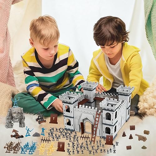 Medieval Wars Big Military Castle Playset for Boys 312pcs