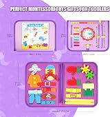 VISATOR Busy Board Montessori Toys for Toddlers 3-8 Years Learning Sensory view 5
