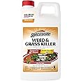 Spectracide Weed & Grass Killer Concentrate, Use On Driveways, Walkways and Around Trees & Flower Beds, 64 fl Ounce