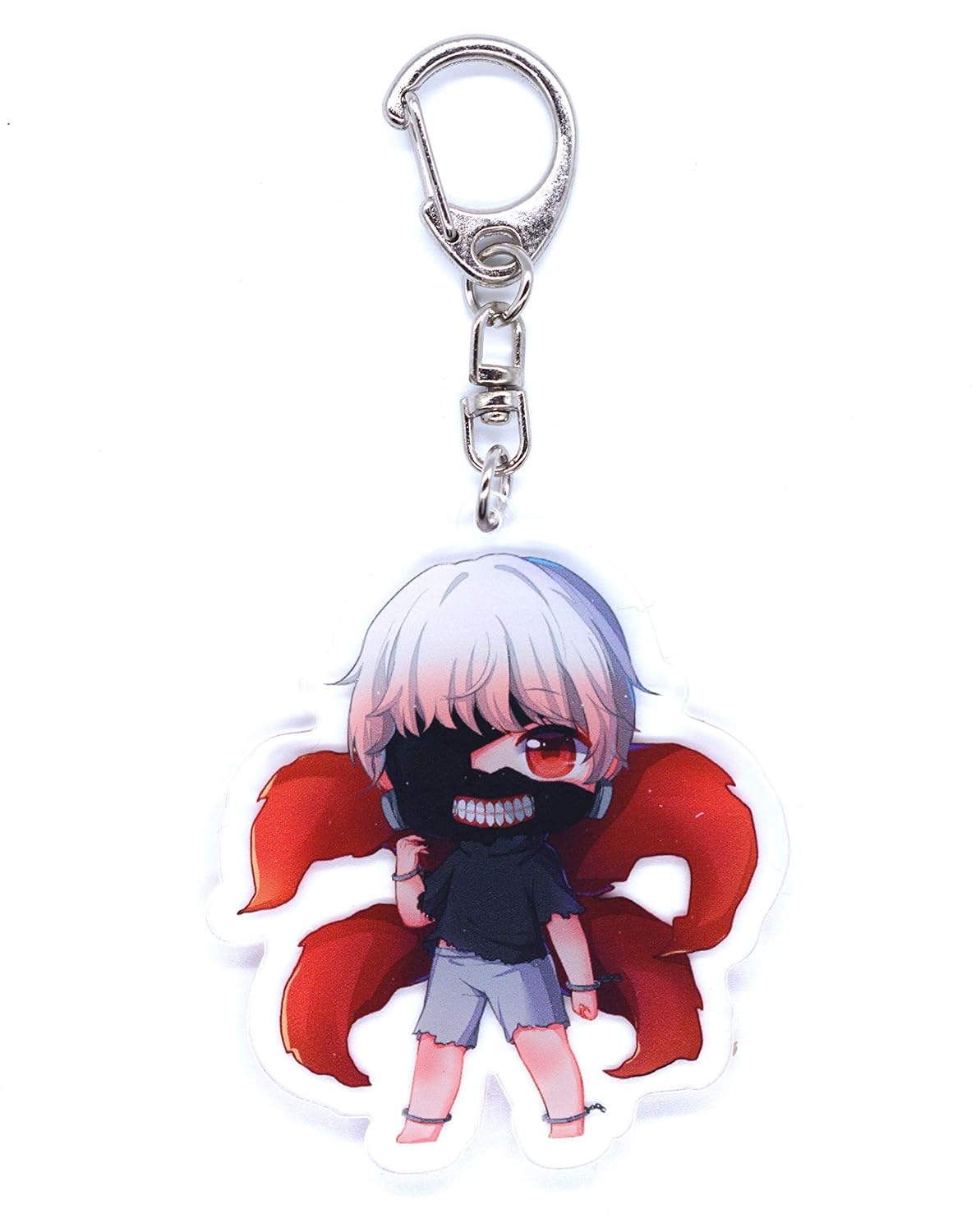 Greenmanleather Ca Otras Marcas De Ropa Ropa Especializada Touka Kirishima Anime Domain Llavero De Tokyo Ghoul Con Figura Chibi