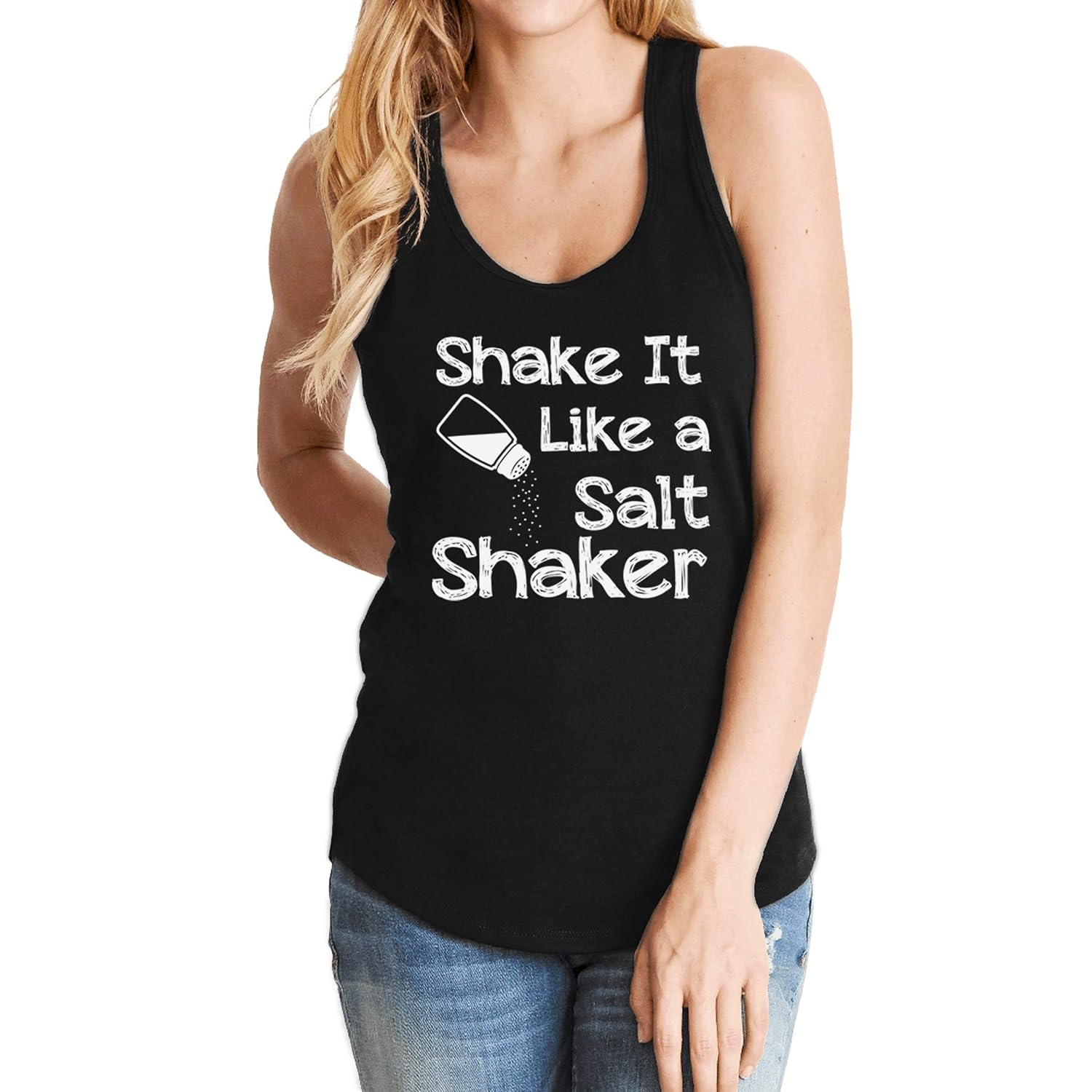 Shake It Like A Salt Shaker Tank Top Shirt 2959 Jznovelty