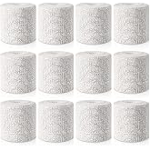 45ft - 211ft Plaster Cloth Rolls White Gauze Strips Wrap Bandages for Craft Belly Cast Mask Making Body Molds Scenery Art(2inch x 207 Feet, White)