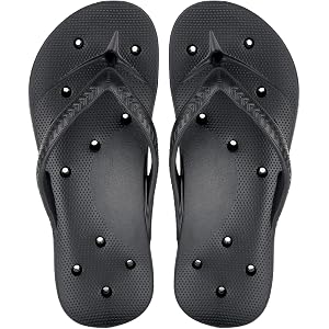 DAYUJIAN Kids Shower Shoes Quick Dry | Arch Support Flip Flops for Boys Girls | Comfortable Non-Slip Thong Sandals for Beach