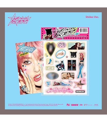 Amazon.com: SEULGI Red Velvet Accidentally On Purpose [Sticker Ver