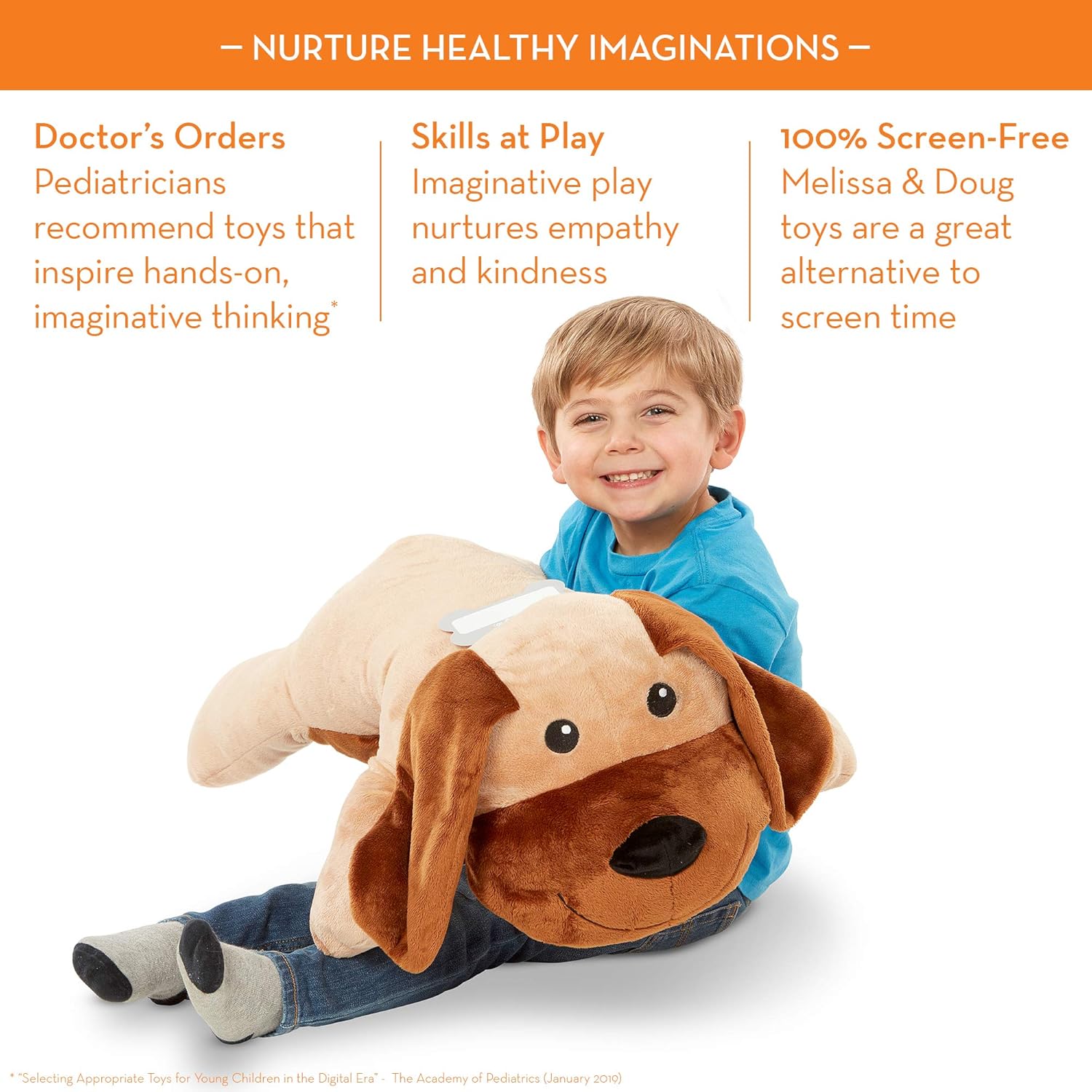 melissa and doug cuddle dog