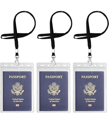 xerneas card sleeves Large Adhesive Badge Holders For 4 X 3 Inch Parking Passes and Credentials  (CE-4P) main image 1