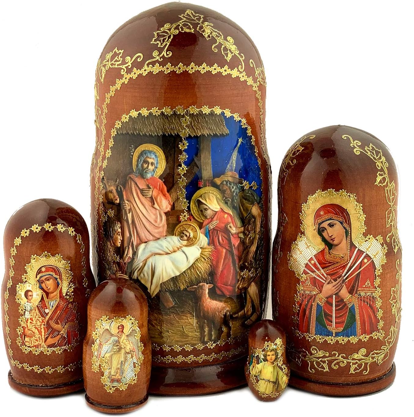 nativity russian dolls