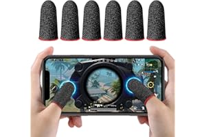 Gaming Finger Sleeves,2023 New Gamer Thumb Protector Ultra Thin High Precise Sensitive Anti-Slip Enhance Gaming Experience Fi