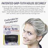 Good Hair Days Grip-Tuth Shorty Combs 2 Pack Tortoise 1 3/4 in view 2