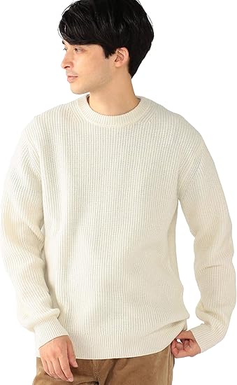 Amazon ビーミング ライフストア By ビームス ニット セーター B Ming By Beams ウォッシャブル 片畦クルーネックニット メンズ セーター 通販