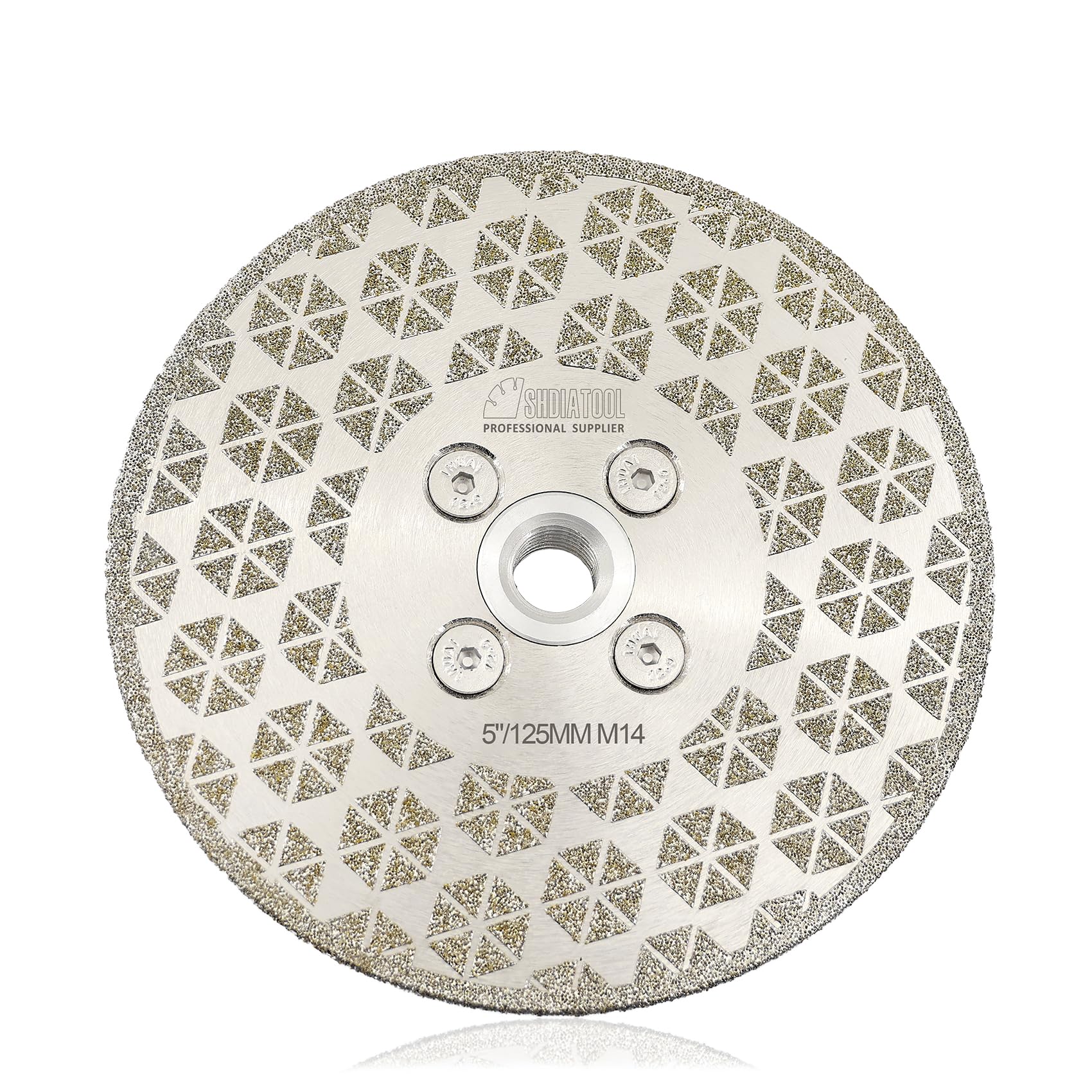 SHDIATOOL Diamond Cutting Grinding Discs - 125MM Granite Saw Blade Single-Side Tile Diamond Blade for Marble Concrete Stone Porcelain Ceramic M14 Thread