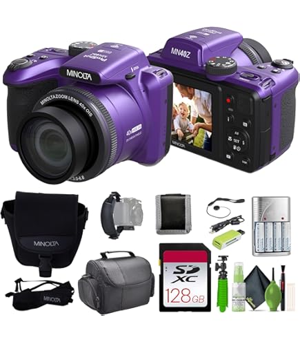Amazon.com : MINOLTA MN67Z 20 MP / 1080P FHD Bridge Digital Camera