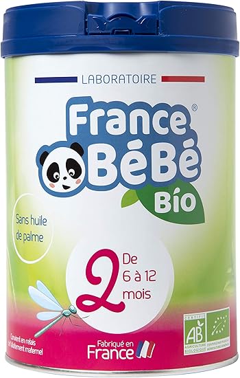 France Bebe Bio Lait Infantile De Suite Bebe 2eme Age En Poudre Lait Fabrique En France 13 Vitamines 12 Mineraux 800g Amazon Fr Epicerie