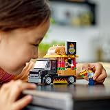LEGO City Burger Van Toy 60404 Food Truck with Vendor Minifigure view 8