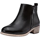 Jeossy Women's 905 Ankle Boots, Classic Low Heeled Short Booties, Casual Comfortable Boots with Wide Widths Available