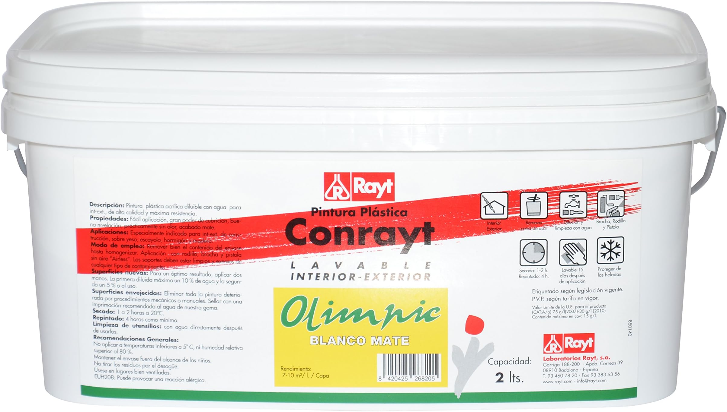 Conrayt 268–20 – Matt White Paint