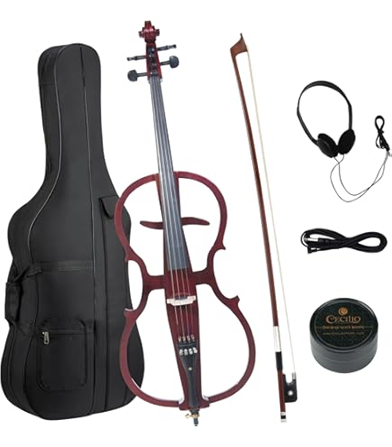 Amazon.com: Yamaha Silent Series SVC-50 Electric Cello - Black