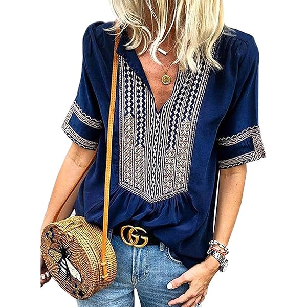 WT742 Women's Boat Neck Short Sleeve Dolman Drape Top - Loose Fit T-Shirt, XXL Cobalt Blue