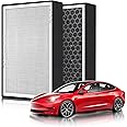Arcoche HEPA Air Filter for Tesla Model Y Model 3, 2 Pack (2016-2024) - Activated Carbon, HEPA Filter Replacement Accessories