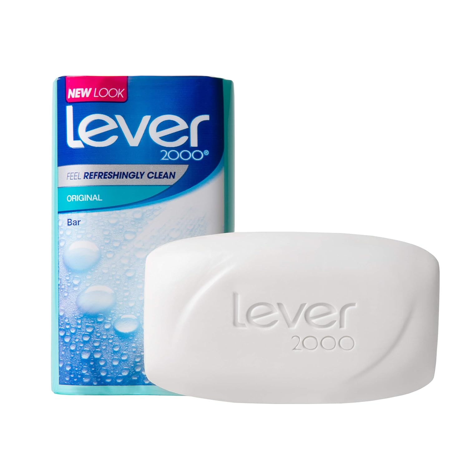 Lever 2000 Bar Soap Refreshing Body Soap and Facial Cleanser Original Effectively Washes Away Bacteria 4 oz 8 Bars: Prime Pantry