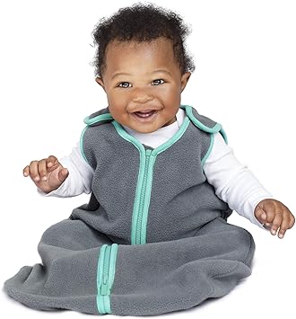 green baby sleeping bag