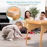 Lake Storm Corner Protectors 12 Pack Baby Proofing Table Edges Clear view 7