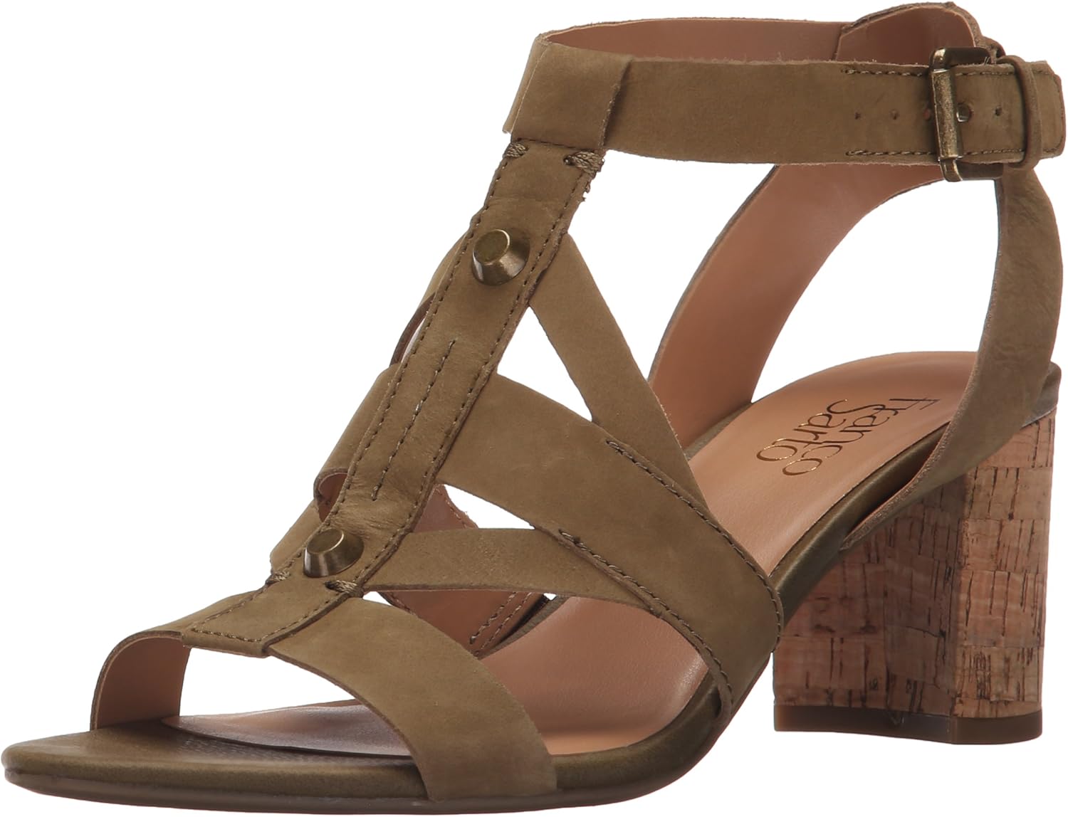 paloma metallic heel platform sandal