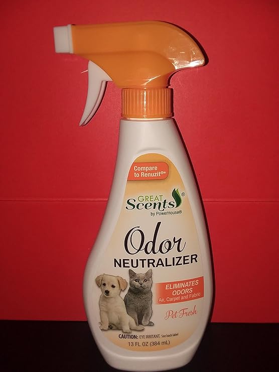 Amazon Com Powerhouse Pet Odor Neutralizer Fabric Refresher Smart Savers Pet Odor And Stain Removers Pet Supplies