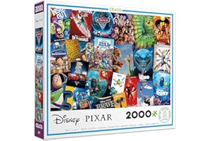 Ceaco - Disney / Pixar - Movie Posters - 2000 Piece Jigsaw Puzzle , 5"