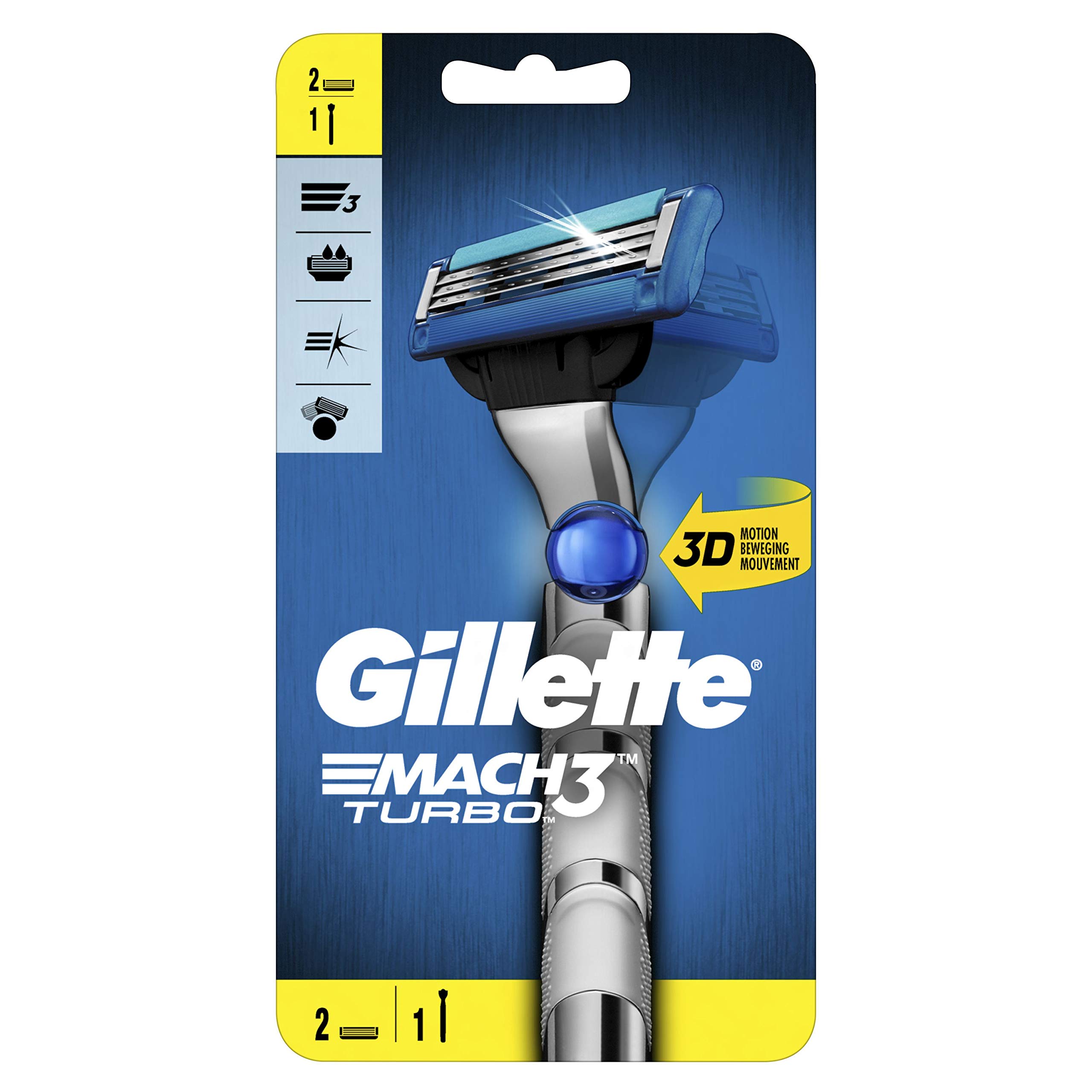 Gilette Mach3 Turbo 2 Shaving System