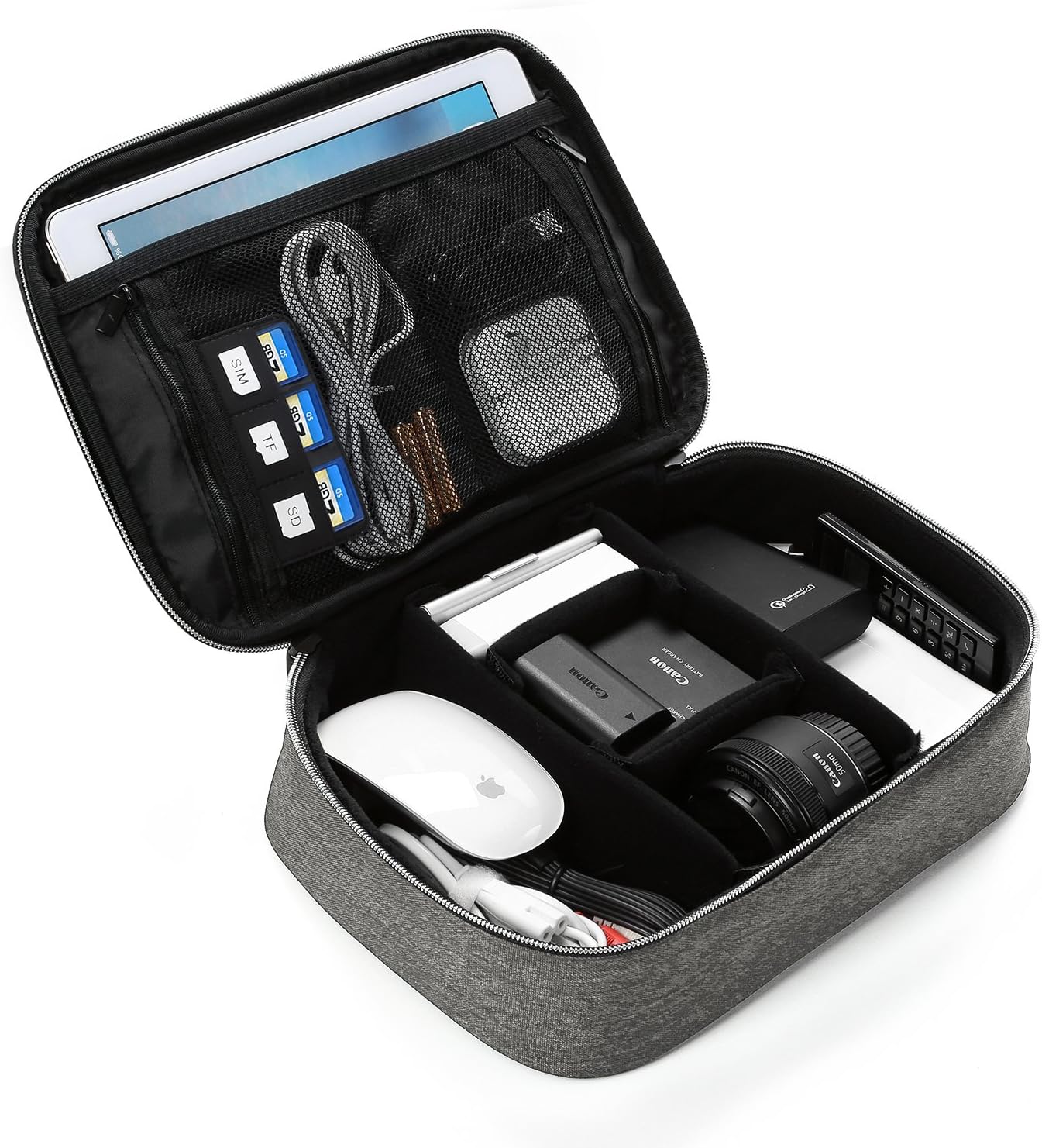 BAGSMART Electronics Travel Organiser Case Bag for Amazon.co.uk