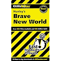CliffsNotes on Huxley's Brave New World (Cliffsnotes Literature Guides) book cover