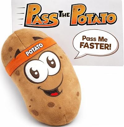 Move2Play Pass The Potato Game Kids Ages 3-8+ Easter Basket Stuffer Fun Toy
